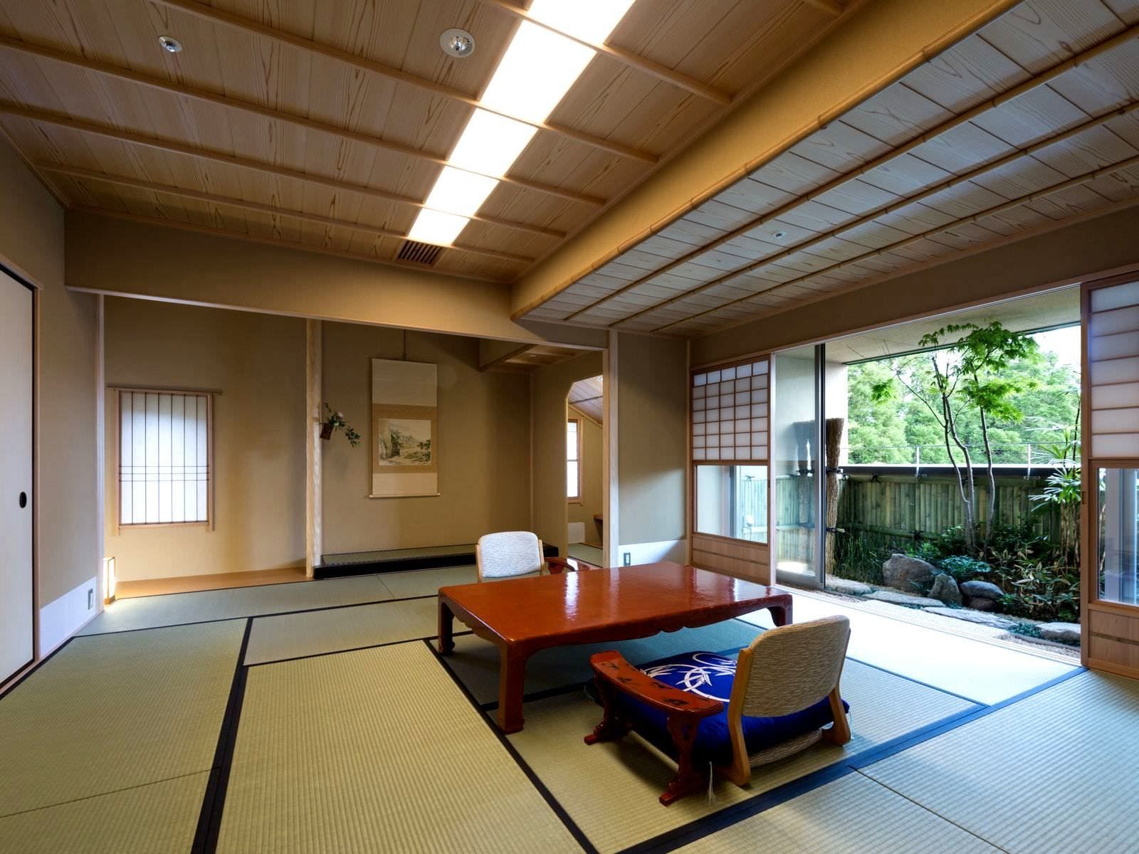 Bamboo room with two spacious rooms