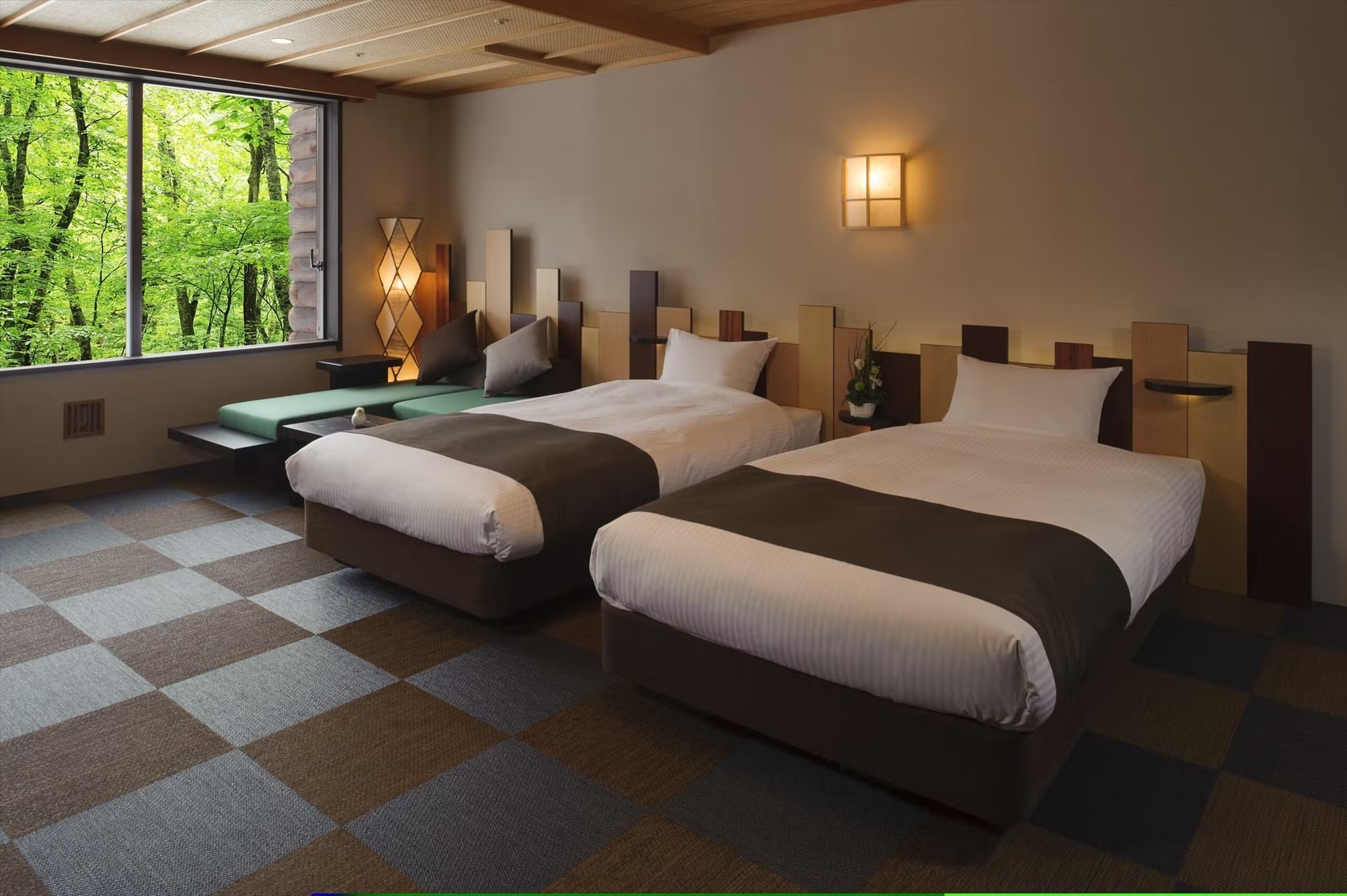 Rooms at Hoshino Resort Oirase Keiryu Hotel