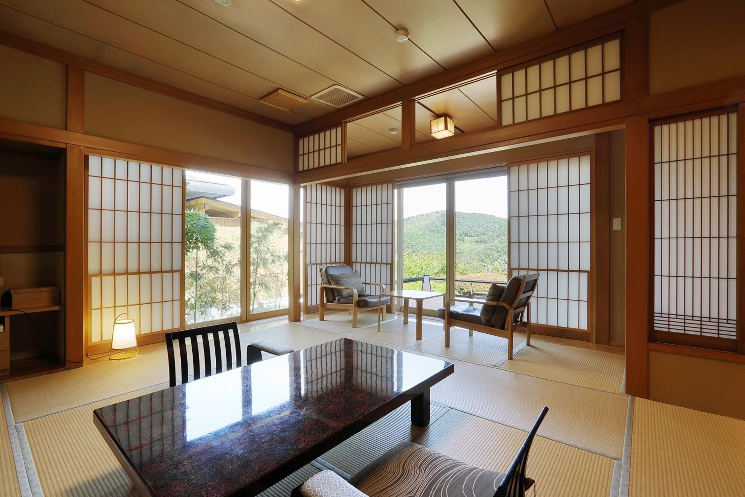 Rooms at Michinoku-an Inn of the Four Seasons