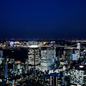 Location of Andaz Tokyo